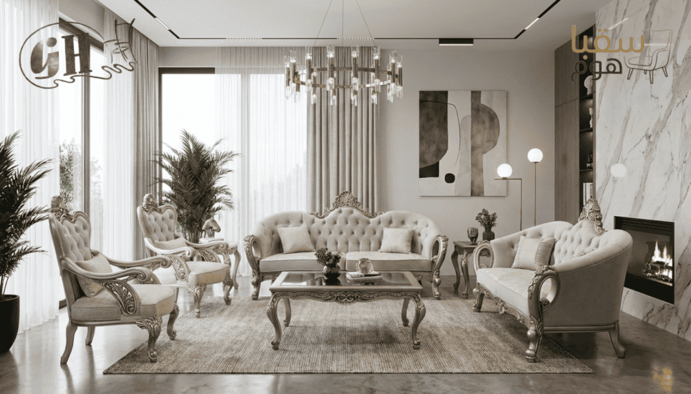 طقم صالون لورينزا الملكي