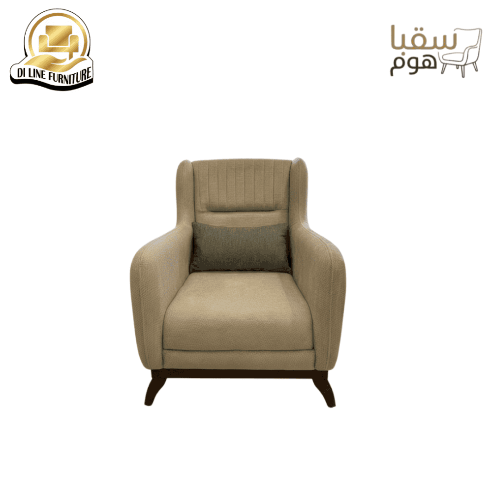 كنبة ثلاثية مريحة وعصرية من سقا هوم، مثالية للديكور العصري والراحة في المنزل.